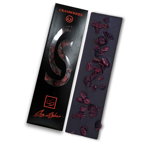 Tablette de Chocolat Cranberries