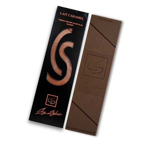 Tablette de Chocolat Lait Caramel