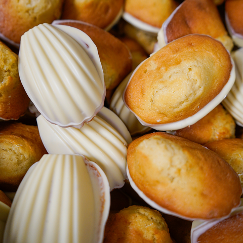 Madeleine Chocolat Blanc